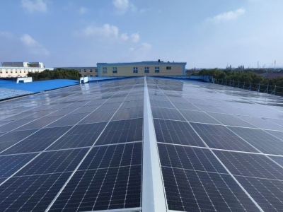 五彩堂快讯 | 14MW漫衍式光伏及3.91MWh工商业储能项目顺遂并网